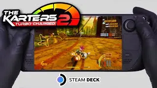 The Karters 2: Turbo Charged | Steam Deck Gameplay | Steam OS