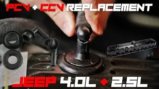 Jeep Valve Cover PCV/CCV Vent Replacement