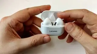 Лучшие,беспроводные наушники Lenovo LP 40 копия Apple AirPors 3  Один недостаток