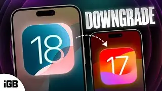 How To Downgrade iOS 18 to iOS 17: 100% Working Method ⤵ 📱 ⤵