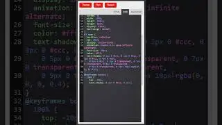 Text Animation | HTML CSS JavaScript