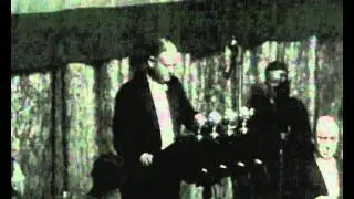 Herbert Hoover making last speech as President