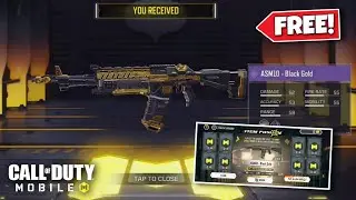 *NEW* CALL OF DUTY MOBILE - how to get FREE EPIC ASM10 BLACK GOLD in COD Mobile Garena! Season 13