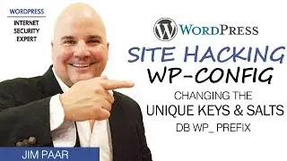 Wordpress Site Hacking by Config PHP File   How to change the Unique Keys and Salts