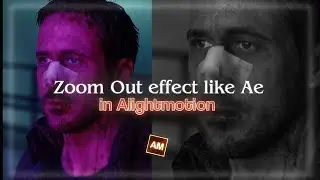 Trending Zoom Out effect like Aftereffects in Alightmotion Tutorial (+preset)