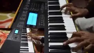 Fringe piano cover with drums on keyboard [Remix]