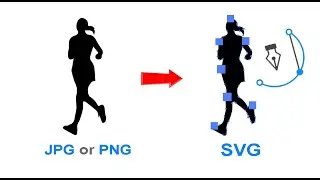 Convert JPG or PNG Image to Path Or SVG Vector In Illustrator