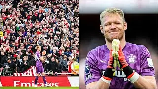 💔 Aaron Ramsdale IN TEARS at the Emirates and received a STANDING OVATION