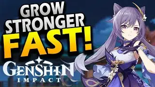 GENSHIN IMPACT HOW TO GET STRONG FAST! - How To Farm Artifacts With No Resin!