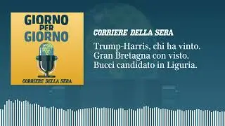 Trump-Harris, chi ha vinto. Gran Bretagna con visto. Liguria, Bucci candidato