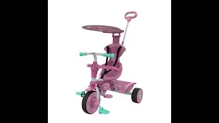 TP Toys Dreirad Einhorn 4 in 1 | Pink | 85x48x101 cm