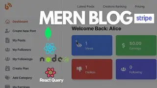 Creators Ranking Aggregation | Build and Deploy MERN Stack  blog project