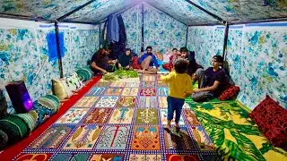 🛖🛻Milad and Hassan's Carpet Adventure: A Cozy Cabin Upgrade!