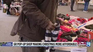 Pop-up Christmas shop makes holidays affordable for people in need