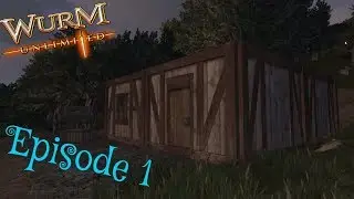 Wurm Online/Unlimited Sandbox Gameplay - Episode 1- (Making our Cottage)