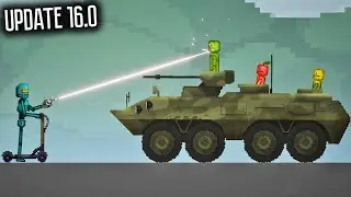 Update 16.0! APC, Scooter, Laser Gun and More! Melon Playground