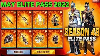 May Elite Pass Free Fire 2022 || Season 48 ELITE PASS Full Video | May Elite pass Free fire