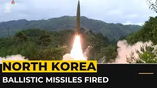 N Korea fires 2 ballistic missiles as US sub arrives in S Korea