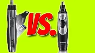 Wahl Lighted Ear, Nose & Brow Trimmer Clipper vs. Panasonic Nose Hair Trimmer and Ear Hair Trimmer