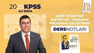 1) Program Geliştirme - Temel Kavramlar -  Eğitim ve Eğitim Çeşitleri - Ali BİROL - 2025