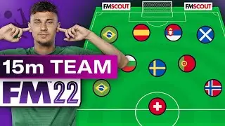 FM22 Wonderkids Team UNDER £15 Million | Football Manager 2022