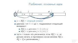 Алгоритмы теория и практика Методы - 92 урок. Быстрая сортировка