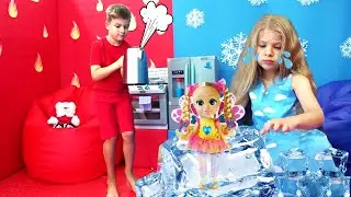 Диана и Рома Горячее против Холодного Челлендж
