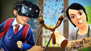 СБЕЖАЛ ОТ РОДАКОВ в VR и ЭТО ПРАВДА СТРАШНО!! (Schoolboy Runaway VR)