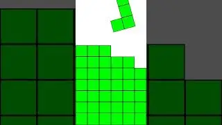 Brick Game - green screen effect