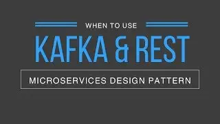 Microservices Design Pattern - When to use Kafka and REST? | Tech Primers