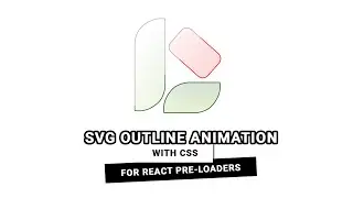 Create SVG Outline CSS Animation for React pre-loaders