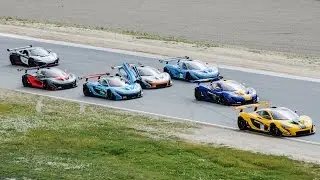 Private Mclaren Trackday: 8x P1 GTRs at Laguna Seca