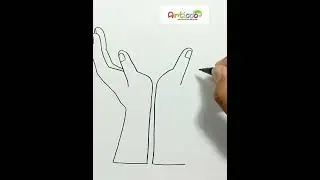 DRAWING LIFTING HAND