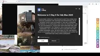 9.  Downloading vray free trial for 3ds Max & it’s interface