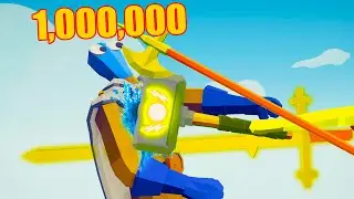 1000000 DAMAGE WEAPONS COMPILATION. PART 1 - TABS Totally Accurate Battle Simulator