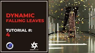 How to Create Dynamic Falling Leaves - Cinema 4D & Octane Tutorial