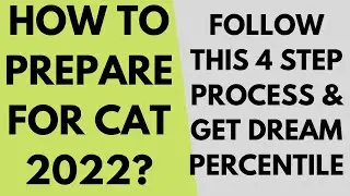 CAT preparation plan for beginners: How to start preparing for CAT 2022? Follow this 4 step process