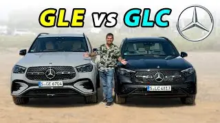 Mercedes GLC vs GLE comparison REVIEW - which Benz SUV to take?