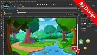 How to Make Background Design in Adobe Animate | Adobe Animate Hindi (हिंदी)Tutorial