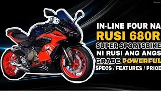 RUSI 680R | NAKA IN-LINE FOUR ENGINE NA | SUPER SPORTSBIKE NA GRABE ANG POWER AT PORMA | GANDA NITO