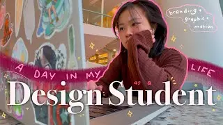 a day in my life as Design Student ˙ᵕ˙☕📖✨