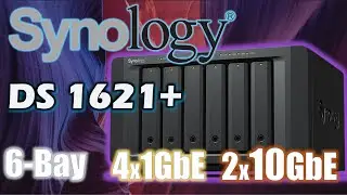 Synology DS1621+. NAS. Обзор, сравнение, установка и настройки.