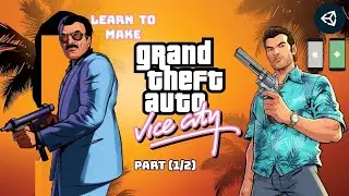 GTA Vice City 2 - Unity3d Mobile Game Development Full Course Part 1 | Grand Theft Auto Vice City