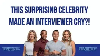 This Surprising Celebrity Made An Interviewer CRY?!