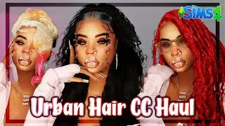 NEW YEAR, NEW HAIR! ✂️ • URBAN HAIR CC HAUL 2023 • THE SIMS 4