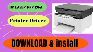 Hp Laser MFP 136a Printer Driver Download & Install | Hp 130  Series Printer Install | Without CD