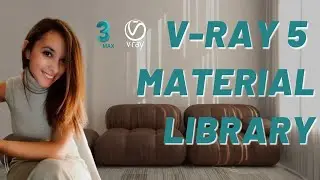 How to use pre-made materials from the V-Ray 5 Material Library and the Presets | VRay Asset Browser