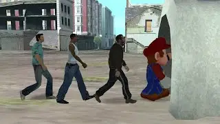 Pipe entering GTA characters (Super Mario style)