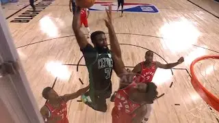 Jaylen Brown Dunks Over OG Anunoby // NBA Playoffs 2020