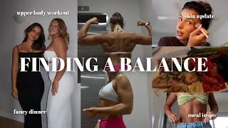 BALANCING FITNESS, FRIENDS, AND FOOD DURING THE SUMMER: a daily vlog!